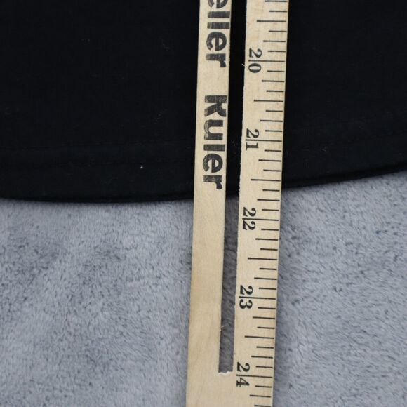 Love Affair Shirt Womens S Black Round Neck Long Sleeve Believe Print Tee - Picture 8 of 16